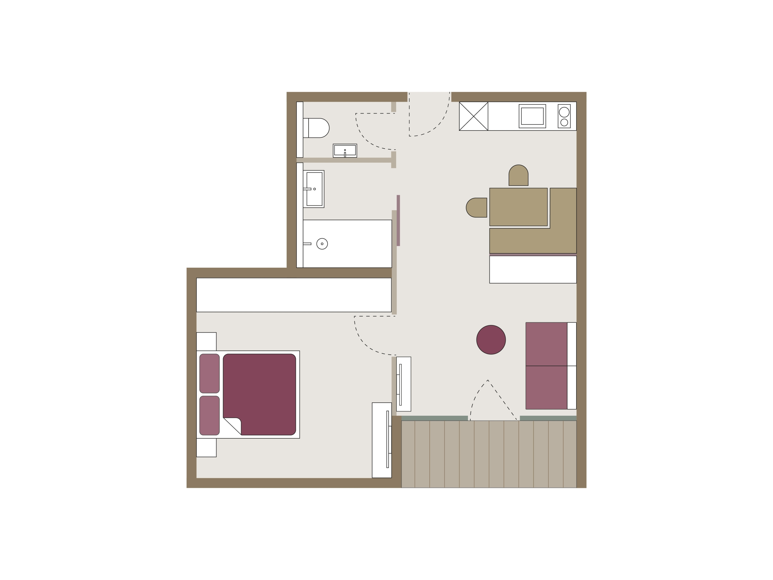 Berghaus-Apartment