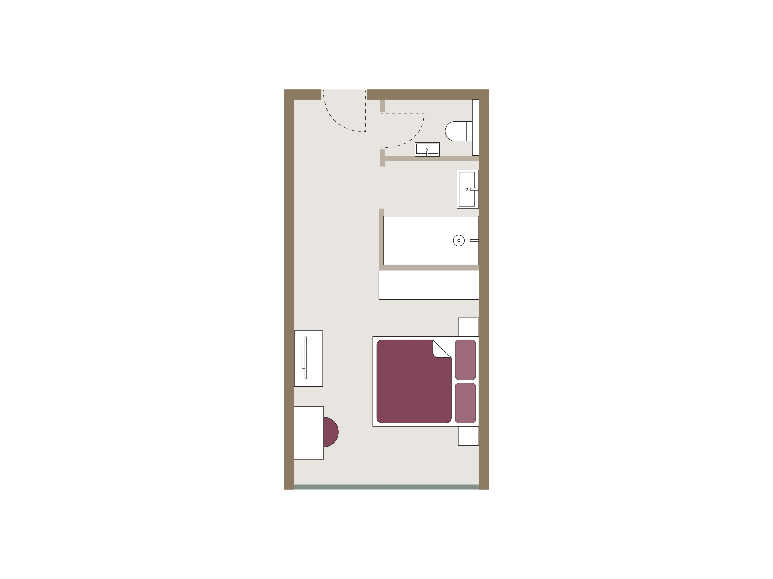 Berghaus-Doppelzimmer